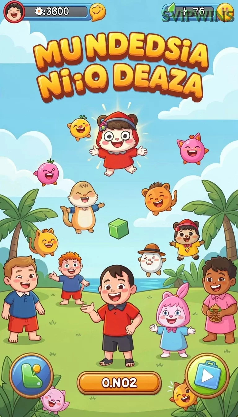Cuplikan layar PRIMA77 — menu navigasi