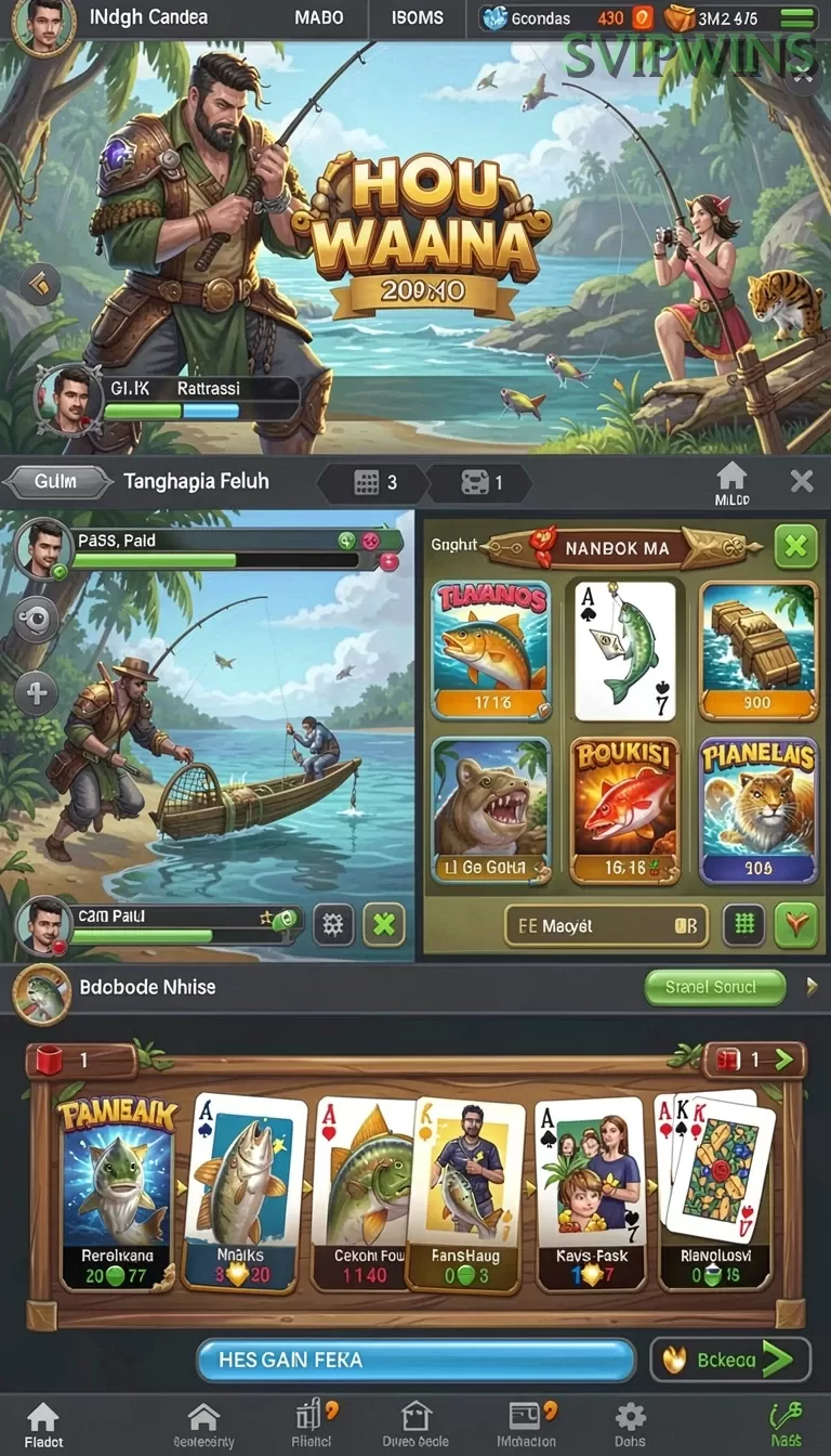 Cuplikan layar PAHAM777 — menu navigasi