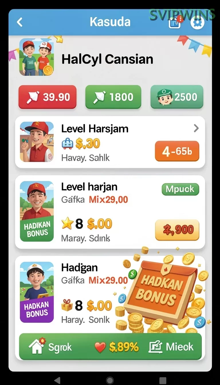 Cuplikan layar PRIMA77 — halaman utama