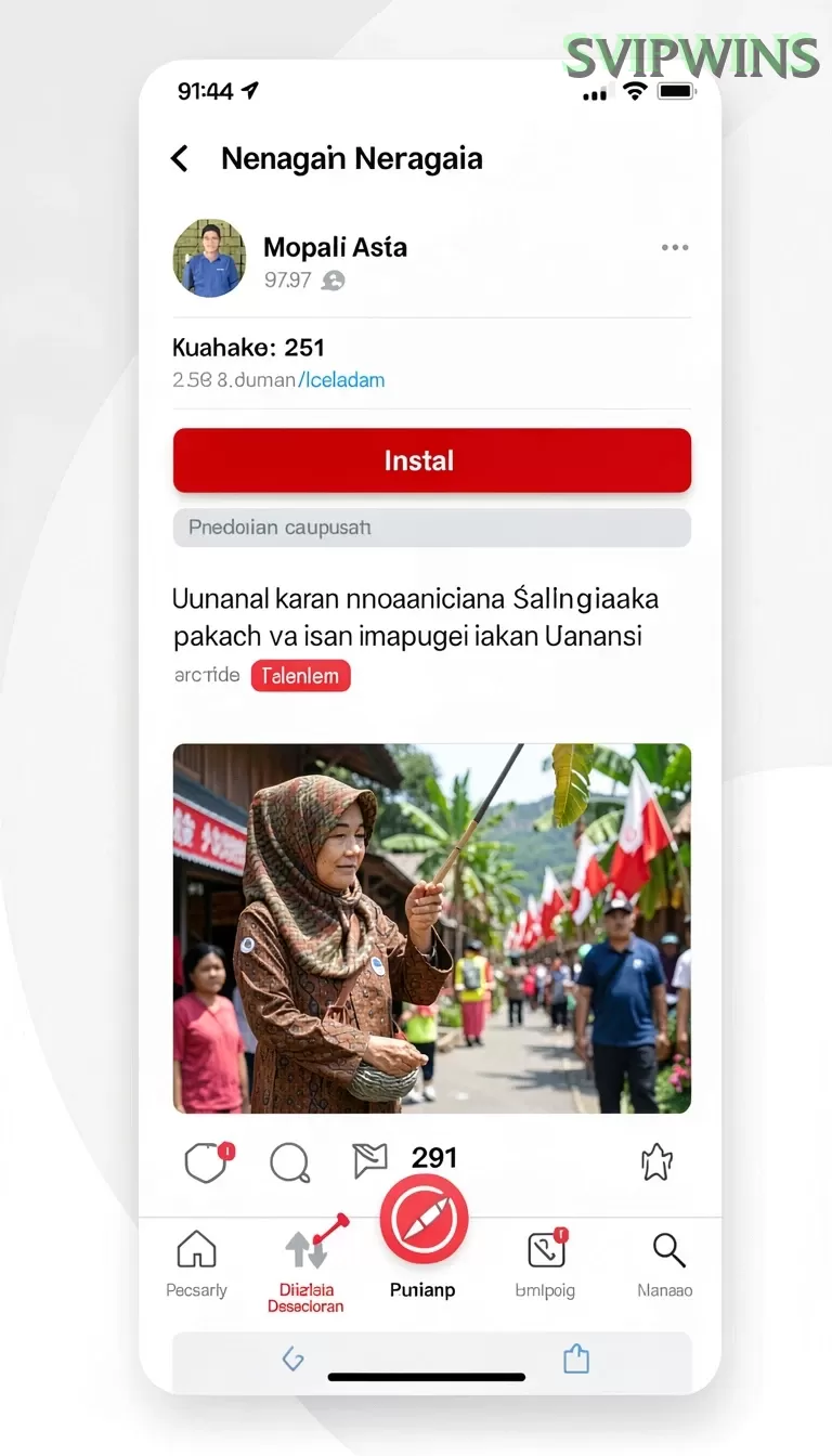 Cuplikan layar MARIMA77 — halaman utama